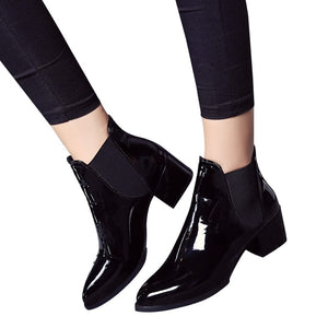 Leather Ankle Boots