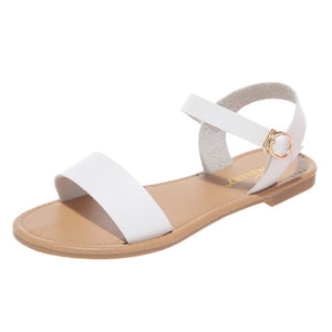 Flat Peep Toe Sandals