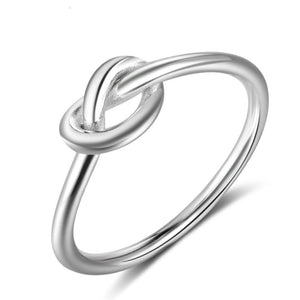 925 Sterling Silver Knot Ring